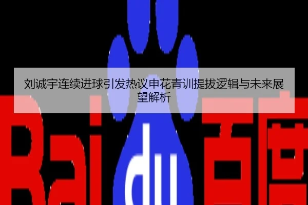 刘诚宇连续进球引发热议申花青训提拔逻辑与未来展望解析